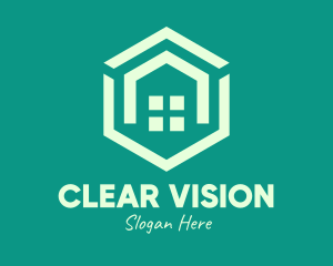 Hexagon Home Real Estate logo design
