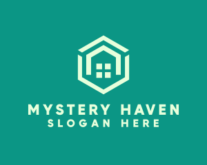 Hexagon Home Real Estate logo design