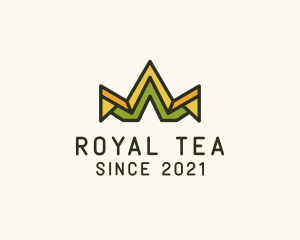 Royal Crown Headdress logo design