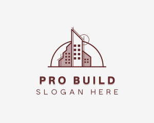 Architect Building Structure logo design