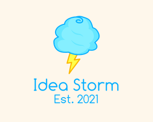 Cotton Candy Storm logo design