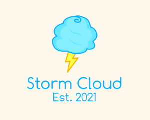 Cotton Candy Storm logo design