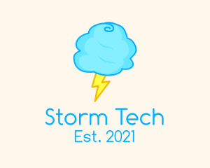 Cotton Candy Storm logo design