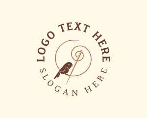 Fabric - Needle Yarn Stitch logo design