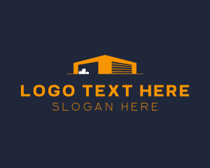 Storage Warehouse Building Logo