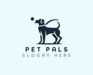 Dog Pet Ball logo design