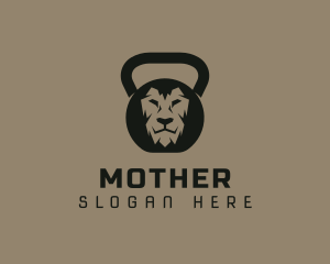 Coaches - Kettlebell Gym Lion logo design