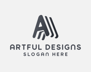 Architecture Firm Letter A logo design