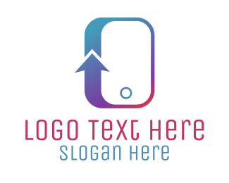 cell phone logo design