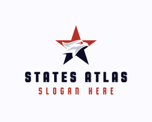 Military USA Eagle logo design