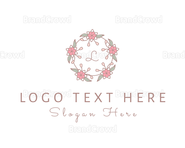 Floral Wedding Planner Logo
