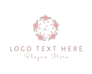 Fashion - Floral Wedding Planner logo design