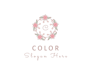 Floral Wedding Planner Logo