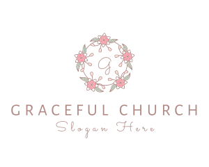 Wedding Organizer - Floral Wedding Planner logo design