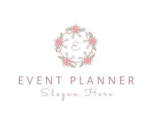 Floral Wedding Planner logo design