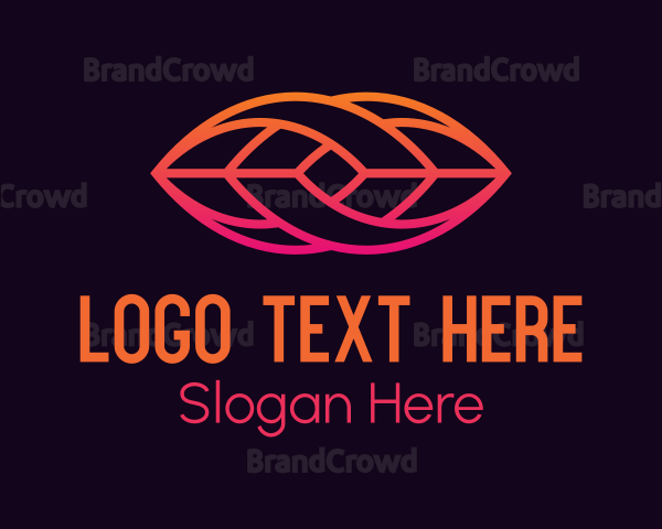 Gradient Lip Tech Logo