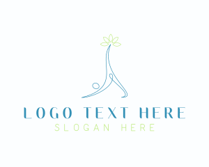 Peace - Holistic Spa Yoga logo design