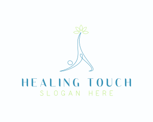 Holistic Spa Yoga logo design