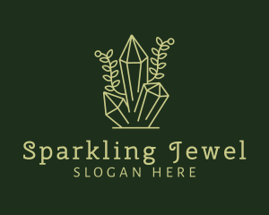 Green Precious Gem logo design