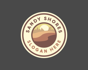 Dunes - Sand Dunes Desert logo design