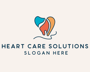 Colorful Dental Care logo design