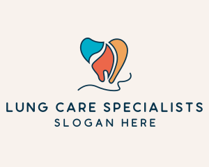 Colorful Dental Care logo design