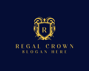 Royalty - Monarch Royalty Shield logo design