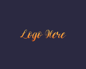 Luxe - Elegant Cursive Business logo design