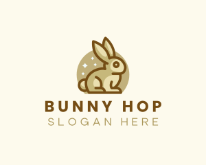 Bunny Rabbit Vet logo design