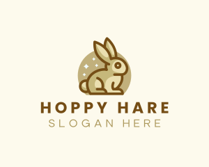 Bunny Rabbit Vet logo design