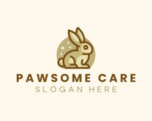 Bunny Rabbit Vet logo design