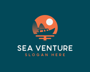 Boating - Boating Vacation Getaway logo design