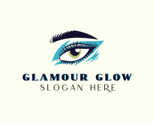 Makeup - Eyeshadow Makeup Artist logo design