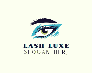 Eyeshadow Makeup Artist logo design