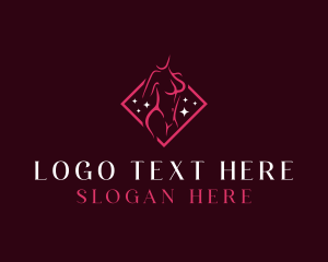 Lady - Erotic Beauty Woman logo design