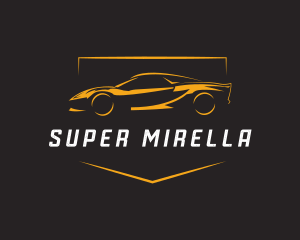 Super Car Automotive logo design