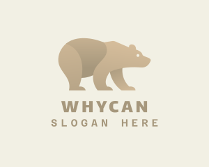 Wild Hunting Bear Logo