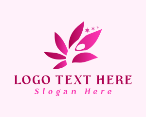 Heal - Yoga Lotus Wellness logo design