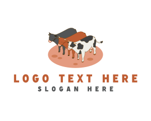 Animal - Animal Cow Barn logo design