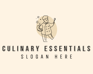 Chef Culinary Cooking logo design