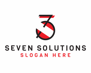 Seven - Company Studio Number 73 logo design