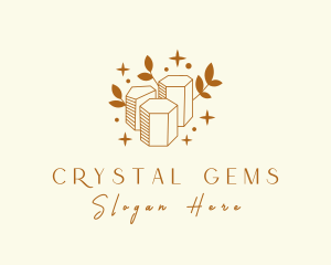 Natural Precious Gems logo design