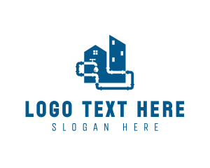 Pipe - Industrial Plumbing Handyman logo design