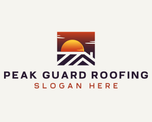 Sun Roof House logo design