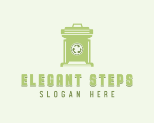 Disposal Trash Bin logo design