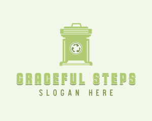 Disposal Trash Bin logo design