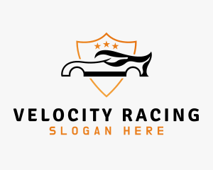 Sports Car Racing logo design