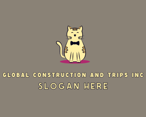 Veterinarian - Pet Cat Kitten logo design