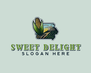 Iowa Sweet Corn logo design