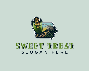 Iowa Sweet Corn logo design